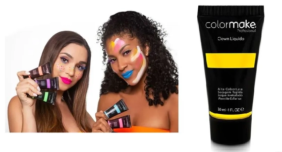 8308 CLOWN LIQUIDO COLORMAKE AMARELO 30 ML