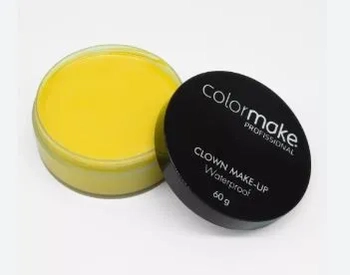 5000 CLOWN MAKEUP AMARELO PROFISSIONAL 60G