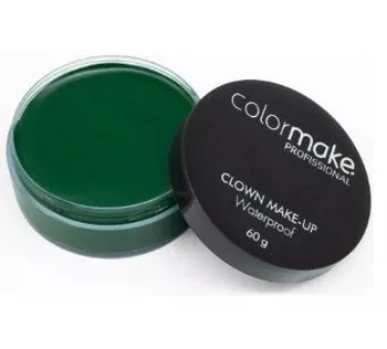 5008 CLOWN MAKEUP VERDE PROFISSIONAL 60G