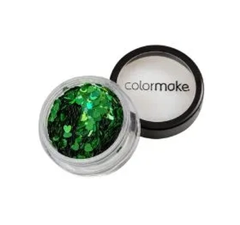 2924 GLITTER SHINE CORAÇÃO VERDE 2G