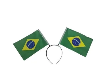 PT12523 TIARA BANDEIRA BRASIL 30CM