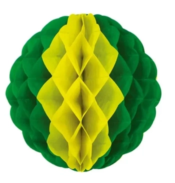CP-BYG BALÃO VERDE E AMARELO - 31*31CM