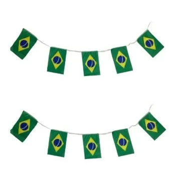 PT12289 BANDEIRA BRASIL C/CORDA 21X14CM