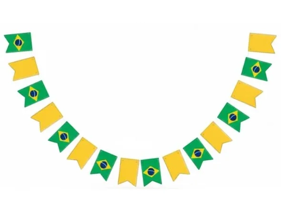 CP-GB GUIRLANDA BRASIL - 100*10CM