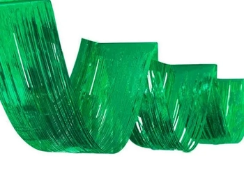 Q25566 CORTINA DE TETO VERDE 33 CM X 4,5 M