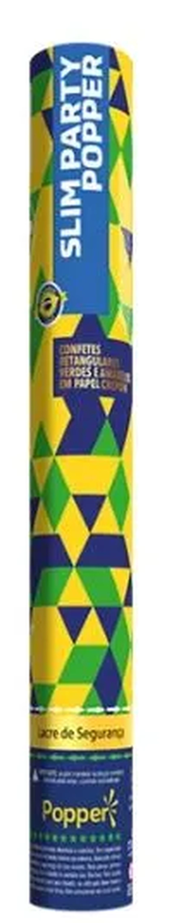 CP8830 SLIM FESTA POPPER COPA VERDE/AMARELO