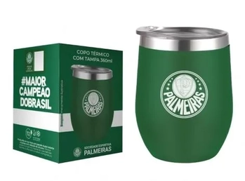 103138 COPO TERMICO INOX C/TAMPA 360ML PALMEIRAS