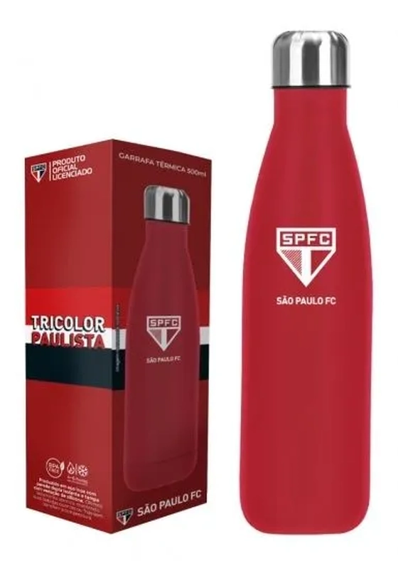 113136 GARRAFA TERMICA INOX 500ML SAO PAULO