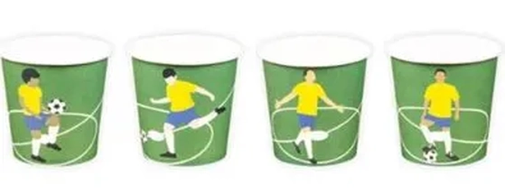 MA238C COPO DE PAPEL BRASIL C/20 UNIDADES 210ML