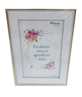 PHC01155 PORTA RETRATO DE PLASTICO MOLDURA OPACA