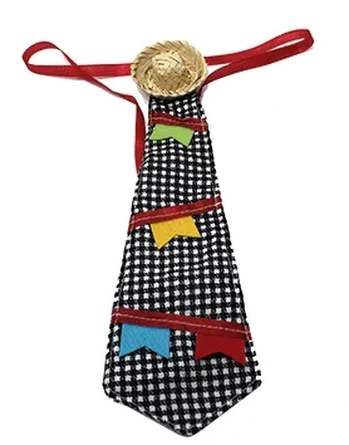 418 GRAVATA JUNINA C/CHAPEU