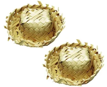 002 MINI CHAPEU DE PALHA C/12