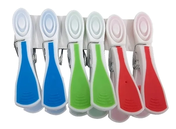 WX4664 PRENDEDOR DE ROUPAS C/06PCS