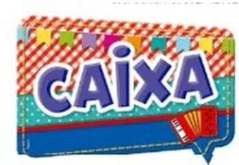 0091-PLJ-0227 PLACA PERSONALIZADA JUNINA CAIXA