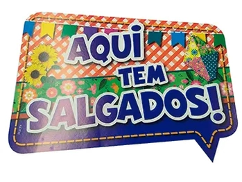 0091-PLJ-0232 PLACA PERSONALIZADA SALGADOS