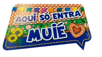 0091-PLJ-0231 PLACA PERSONALIZADA JUNINA MUIE