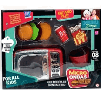 7810 MICROONDAS SANDWICH CHEF KIDS
