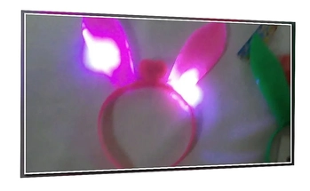 MOD-500 TIARA COELHO COM LED