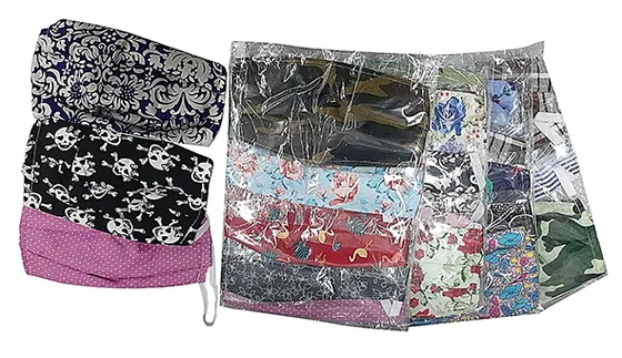 092 MASCARA DE PROTECAO RETA EM TECIDO