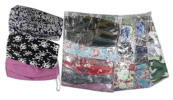 092 MASCARA DE PROTECAO RETA EM TECIDO