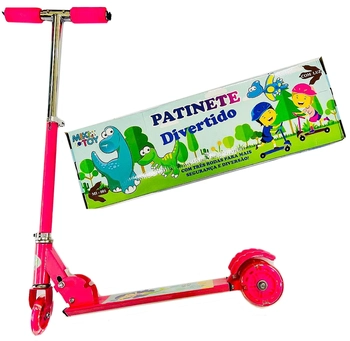 MS-001 PATINETE 03 RODAS C/LUZ