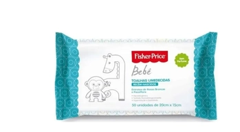 4700/0289 TOALHAS UMEDECIDAS SEM PERFUME FISHER PRICE
