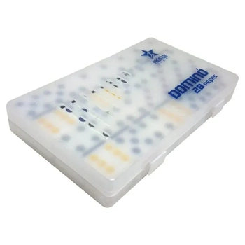 ELJ0506 JOGO DE DOMINO 28PCS 3X10X18CM