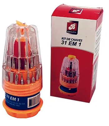 BAR-58081-2 KIT DE CHAVES 31 EM 1