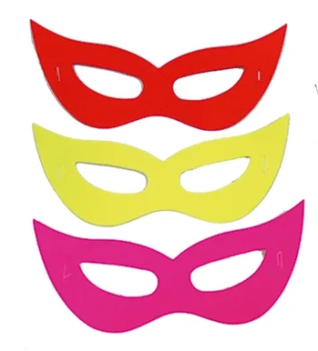 F-33/NYR6943/MOD6943 MASCARA GATINHA FLUORESCENTE C/12