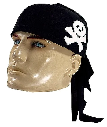 AD1237 BANDANA PIRATA C/CAVEIRA