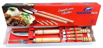 1-043 CONJUNTO P/APERITIVO C/6PCS