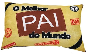 45 ALMOFADA MINI ESTAMPADA PAI 28X19 CM