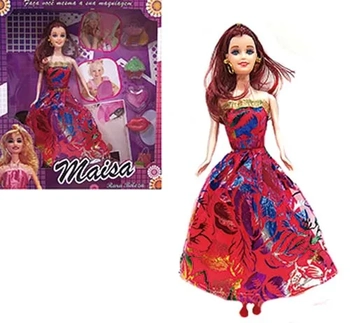 1017 BONECA MAISA  C/MAQUIAGEM