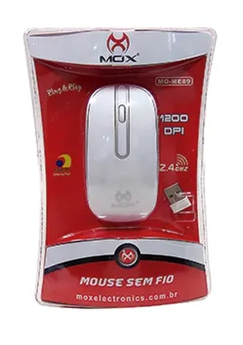 MO-ME89PT MOUSE P/ PC MO-ME89 PRETO
