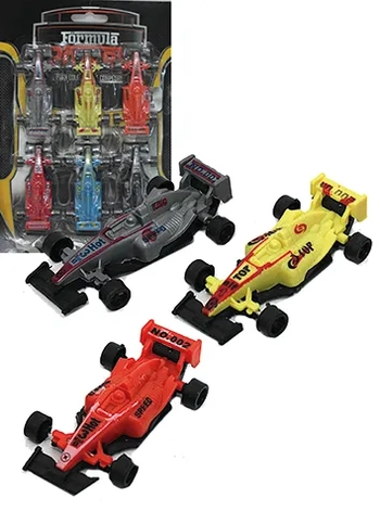 W0102398 CARRINHO DE COLECAO C/04 CARROS E ACESSORIOS