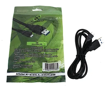 XC-CD-14 CABO DE DADOS USB MICRO USB TURBO