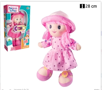 906 BONECA DE PANO PEQUENA