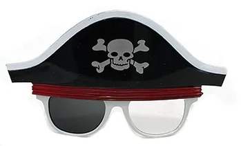 MOD-482 OCULOS PIRATA LUXO