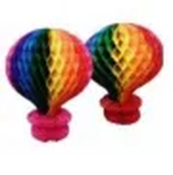 14112 BALAO COLORIDO ORIGAME 40CM