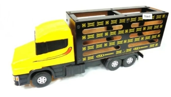 167/367 CAMINHAO BOIADEIRO DE PLASTICO E MADEIRA