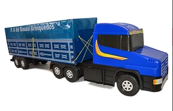 168/368 CAMINHAO CARROCERIA DE PLASTICO E MADEIRA