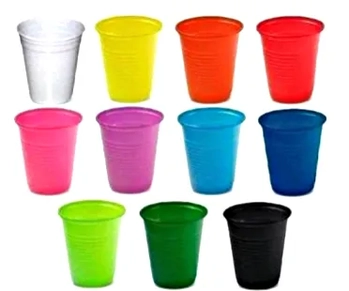 3002 COPO 200ML AZUL CLARO C/50