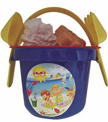 0022 BALDE DE PRAIA GRANDE C/7 PCS