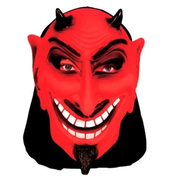775 MASCARA LATEX C/CAPUZ SARCASTICO