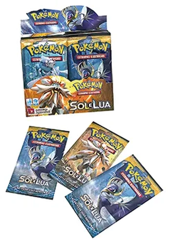 97425/97423/97424 PKM BOOSTER SOL E LUA 1 - ESTAMPAS ILUSTRA