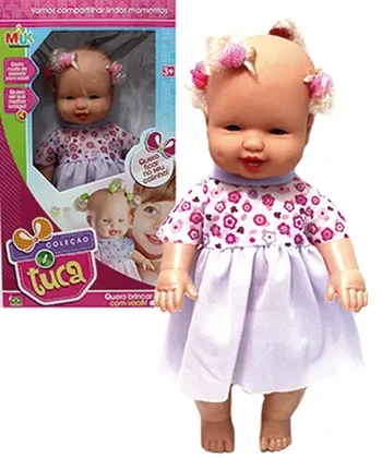 325 BONECA COLECAO TUCA BRANCA