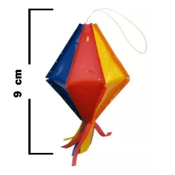 SJ00 BALAO PLASTICO COLORIDO 9CM