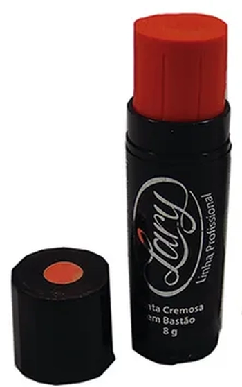 6029 BASTAO CREMOSO 8GR LARANJA FLUOR