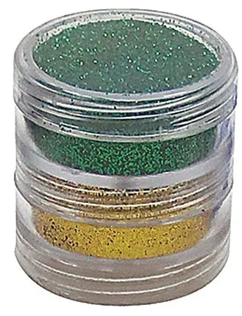 5030 TORRE GLITTER C/2 CORES COPA VERDE/AMARELO