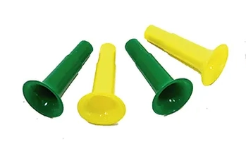 CORNETINHA VERDE/AMARELO PCT C/20